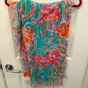 Lilly Pulitzer Jellies Be Jammin Murfee scarf
